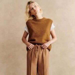 Sezane Samuel Jumper Bronze - Size L